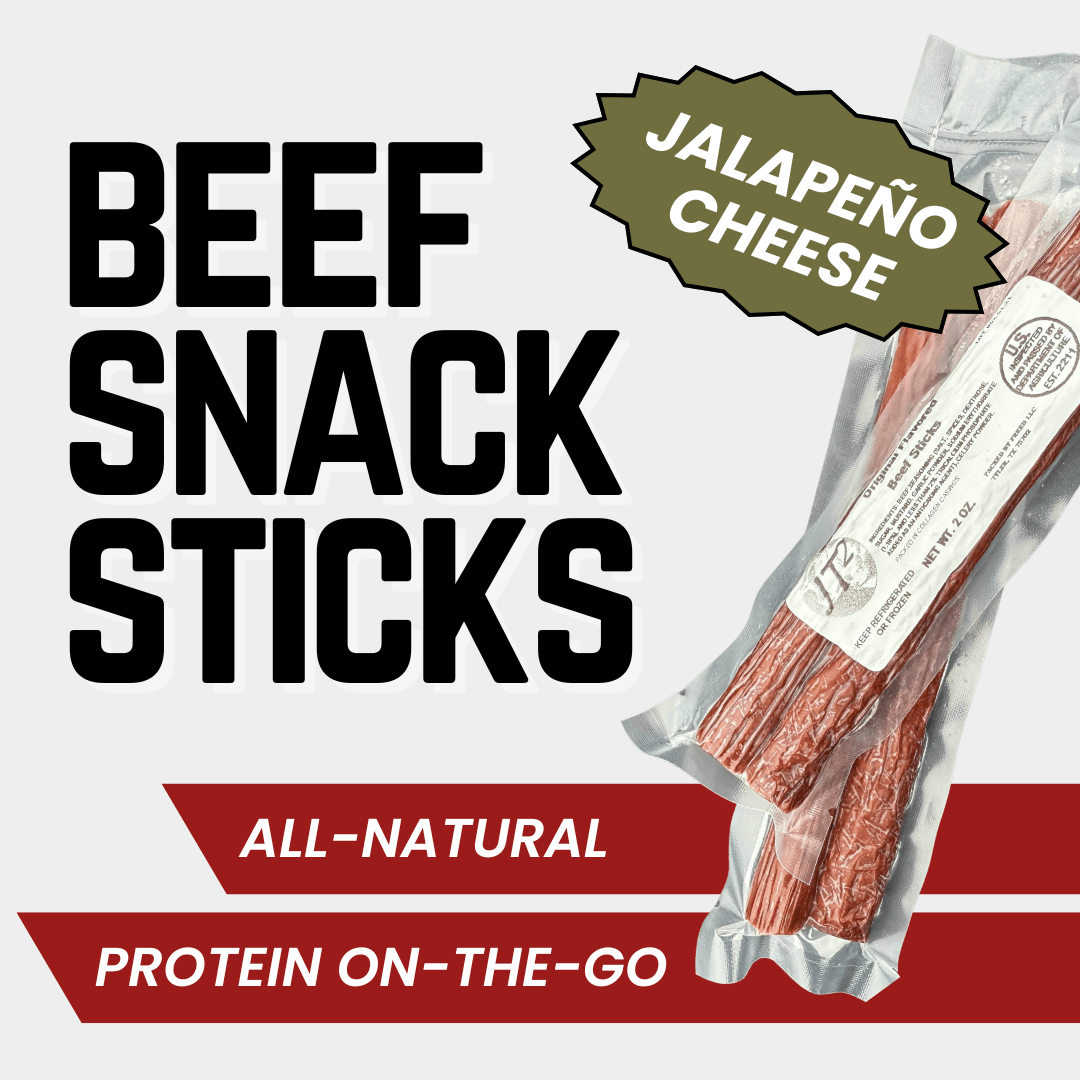 Jalapeño Cheese Beef Stick Pack (2 sticks) - BYO